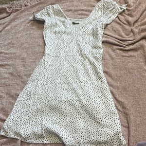Black and White Polka Dot Abercrombie Dress Size Small